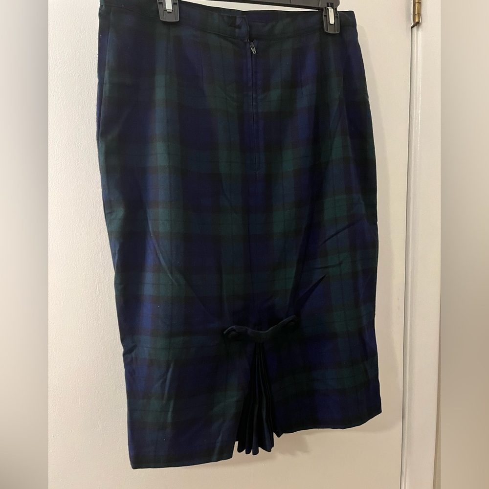 Hell Bunny Blackwatch Plaid Skirt
